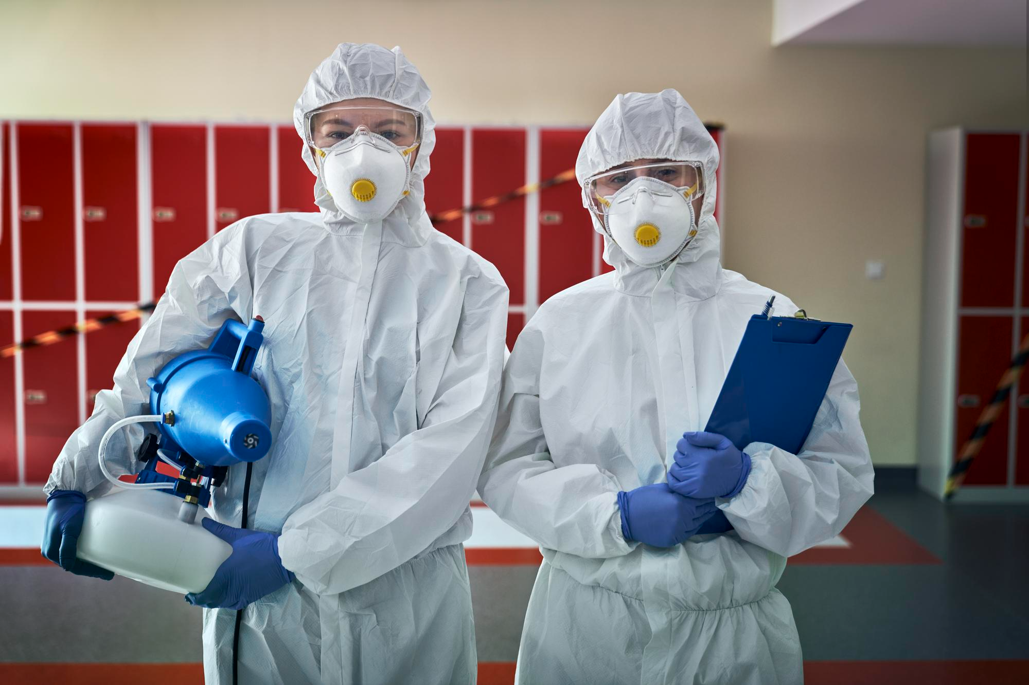 Pest management team