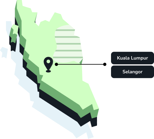Service area map